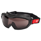 Milwaukee 48-73-2063 Vented Goggles - Tinted Dual Coat Lens - 6