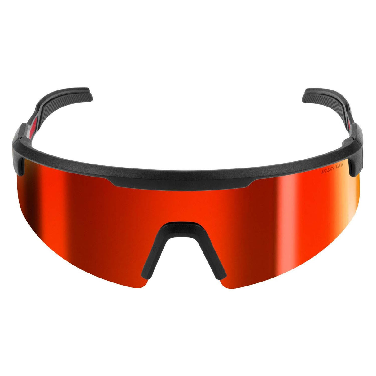 Milwaukee 48-73-2500 Wrap Around Safety Glasses with Red Mirrored Anti-Scratch Lenses - 3