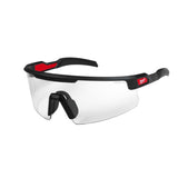 Milwaukee 48-73-2505 Wrap Around Safety Glasses with Clear Anti-Scratch Lenses