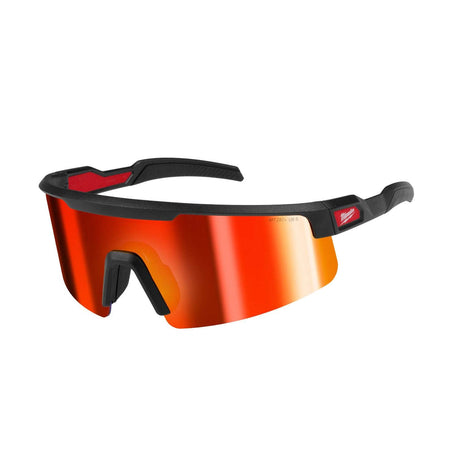Milwaukee 48-73-2506 Wrap Around Safety Glasses with Red Mirrored Anti-Scratch Lenses for All-Day Wear