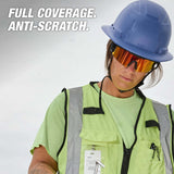 Milwaukee 48-73-2506 Wrap Around Safety Glasses with Red Mirrored Anti-Scratch Lenses for All-Day Wear - 5