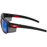 Milwaukee 48-73-2510 Full Frame Safety Glasses with Removable Side Shields Blue Mirrored Anti-Scratch Lenses - 3