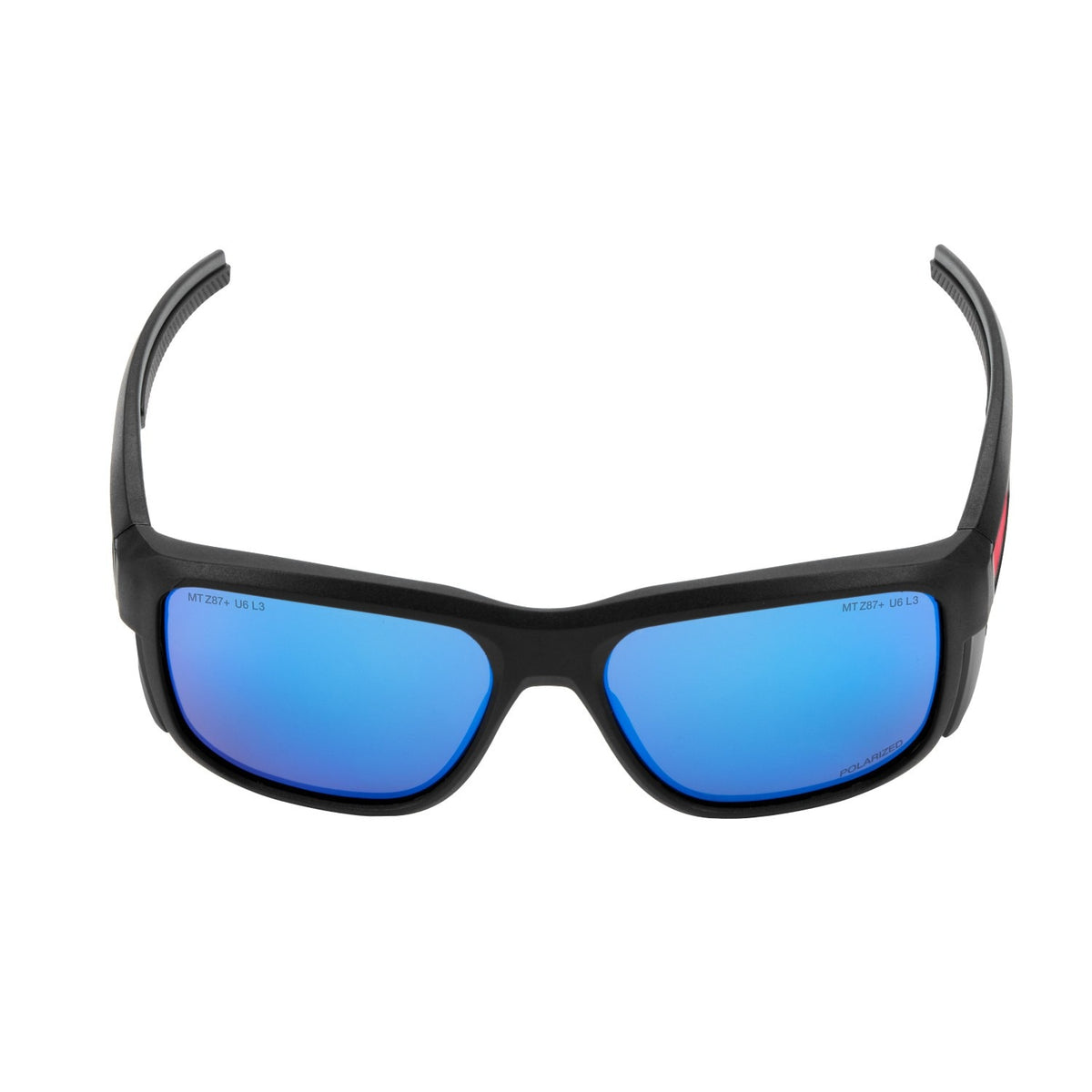 Milwaukee 48-73-2511 Polarized Full Frame Safety Glasses with Removable Side Shields Blue Mirrored Dual Coat Lenses - 5