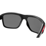 Milwaukee 48-73-2511 Polarized Full Frame Safety Glasses with Removable Side Shields Blue Mirrored Dual Coat Lenses - 6