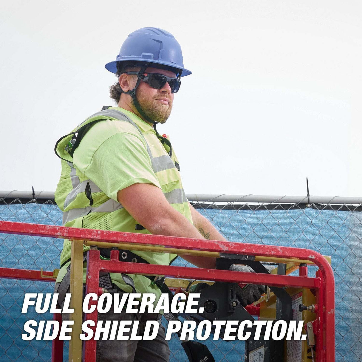 Milwaukee 48-73-2514 Full Frame Safety Glasses with Removable Side Shields Tinted Anti-Scratch Lenses - 7