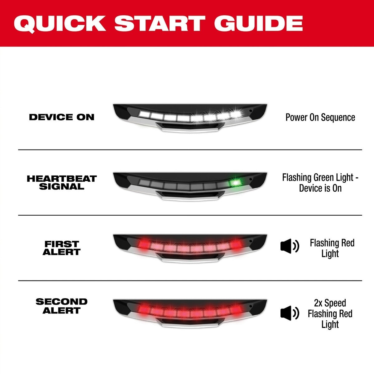 Milwaukee 48-73-2895 BOLT Personal Voltage Detector with USB-C Rechargeable Power and IP67 Rating - 8