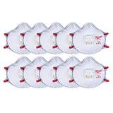 Milwaukee 48-73-4004 10pk N95 Valved Respirator with Gasket