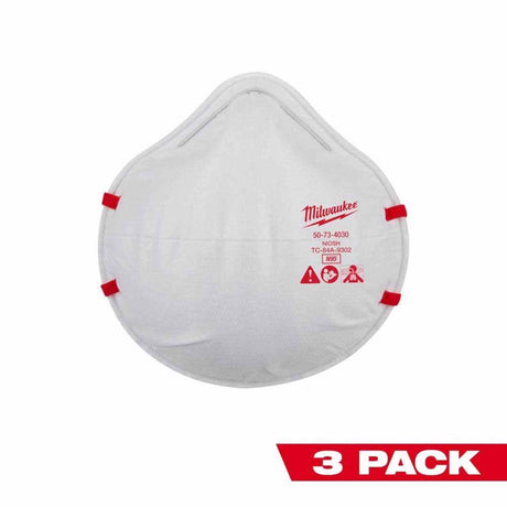 Milwaukee 48-73-4032 3PK N95 Respirator