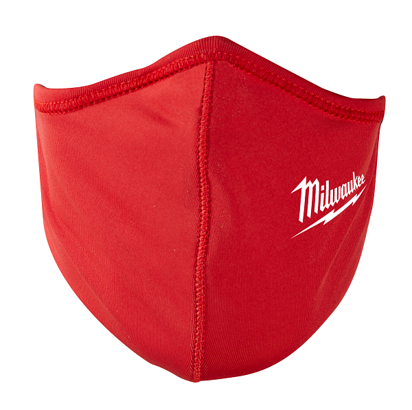 Milwaukee 48-73-4227 1pk 2-layer Red Face Mask - 3