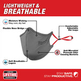 Milwaukee 48-73-4230 1pk 2-layer Gray Face Mask - 8