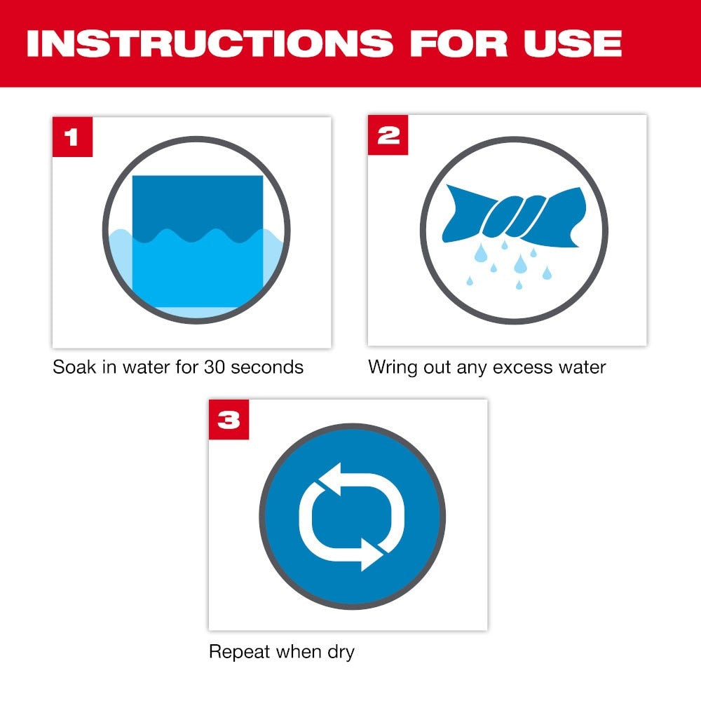 Milwaukee 48-73-4544 BOLT Safety Helmet Cooling Liner - 8