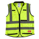 Milwaukee 48-73-5043 High Visibility Yellow Performance Safety Vest - XXL/XXXL