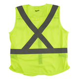 Milwaukee 48-73-5063 High Visibility Yellow Safety Vest - XXL/XXXL (CSA) - 2