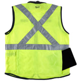 Milwaukee 48-73-5081 High Visibility Yellow Performance Safety Vest - S/M (CSA) - 3