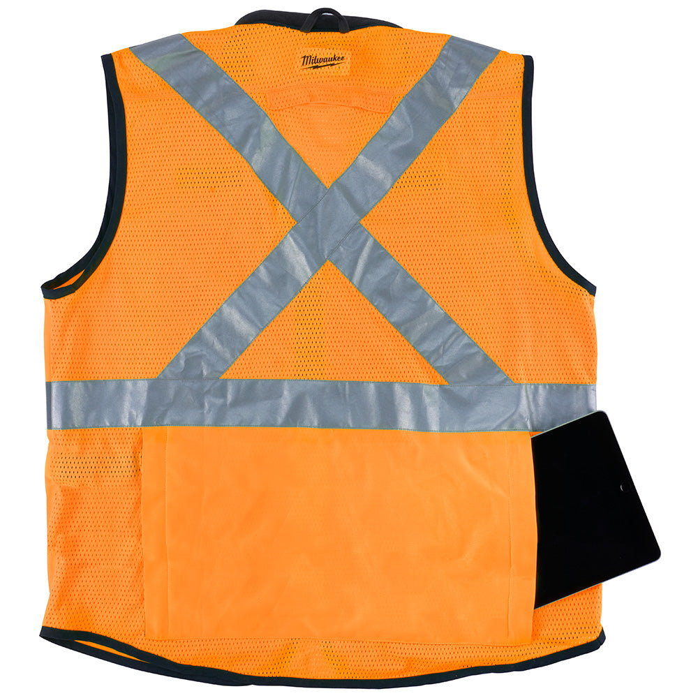 Milwaukee 48-73-5083 High Visibility Yellow Performance Safety Vest - XXL/XXXL (CSA) - 2