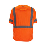 Milwaukee 48-73-5146 Class 3 High Visibility Orange Safety Vest - L/XL - 2