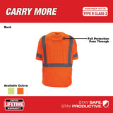 Milwaukee 48-73-5146 Class 3 High Visibility Orange Safety Vest - L/XL - 7
