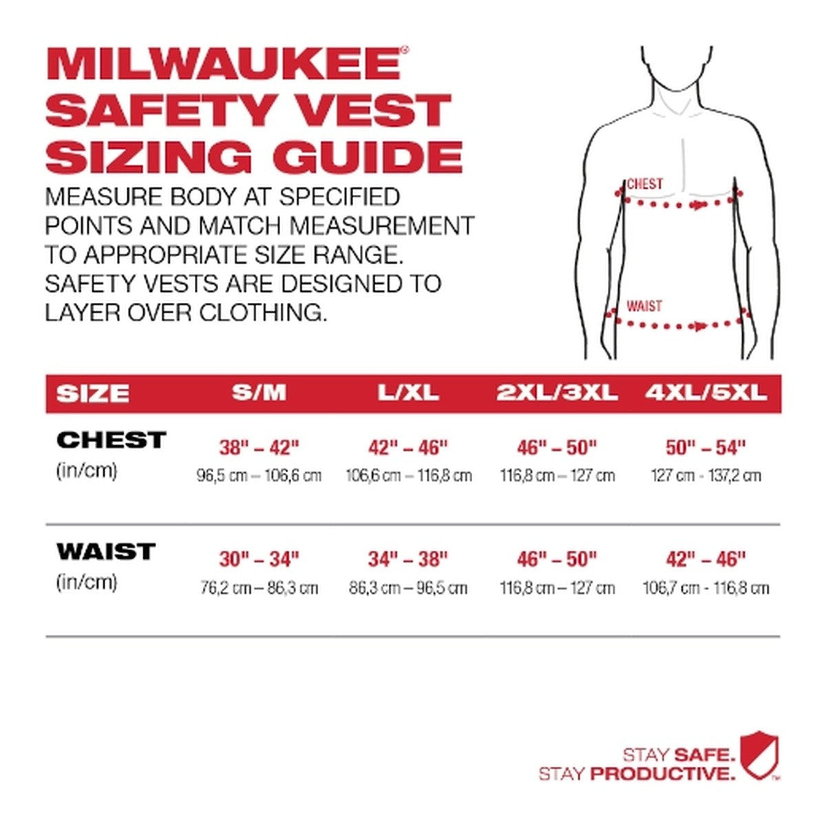 Milwaukee 48-73-5164 Class 2 Surveyor's High Visibility Yellow Safety Vest - 4XL/5XL - 3