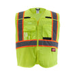 Milwaukee 48-73-5172 Class 2 Breakaway High Visibility Yellow Mesh Safety Vest - L/XL (CSA)