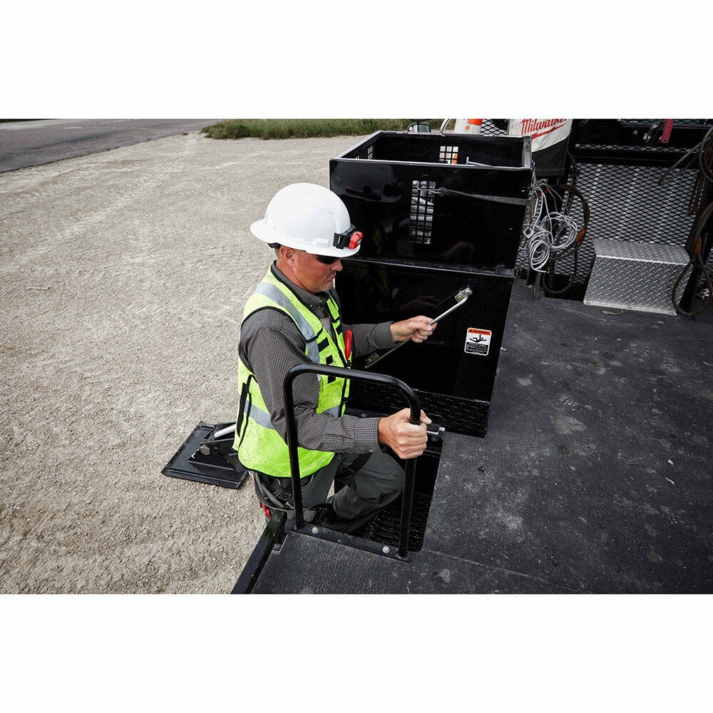 Milwaukee 48-73-5214 AR/FR Cat 1 Class 2 Breakaway High Visibility Yellow Mesh Safety Vest - 4XL/5XL - 7