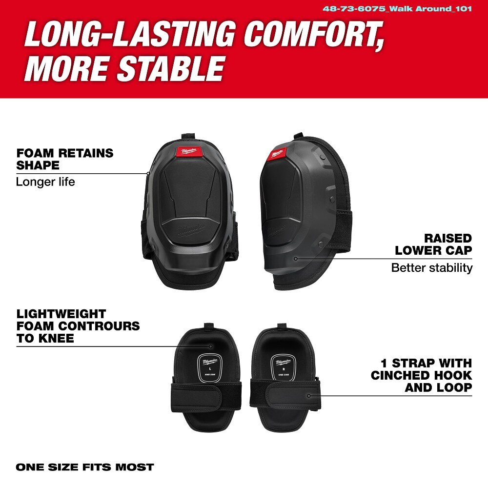 Milwaukee 48-73-6075 Stabilizer Knee Pad - 2
