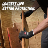 Milwaukee 48-73-6914E Cut Level 1 Nitrile Dipped Gloves with Wear-Defense Protection - 3