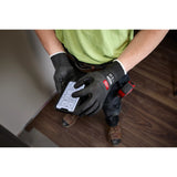 Milwaukee 48-73-6914E Cut Level 1 Nitrile Dipped Gloves with Wear-Defense Protection - 6