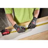 Milwaukee 48-73-6931 Cut Level 3 Nitrile Dipped Work Gloves with Wear-Defense Protection (6 Pack) - 4