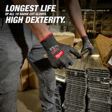 Milwaukee 48-73-6956 Cut Level 5 Nitrile Dipped Gloves with Wear Defense (6 Pack) - 3