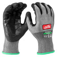 Milwaukee 48-73-6962 Cut Level 6 High Dexterity Nitrile Dipped Gloves Size L (6 Pack)