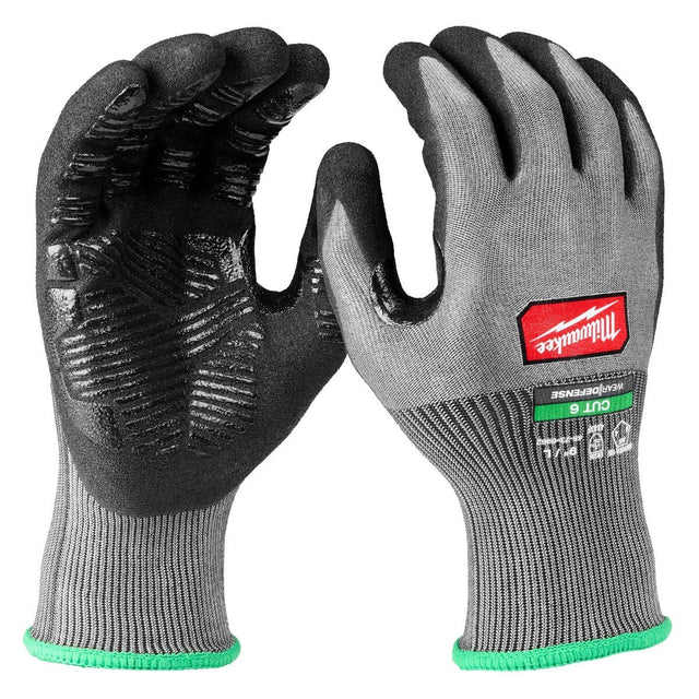 Milwaukee 48-73-6962 Cut Level 6 High Dexterity Nitrile Dipped Gloves Size L (6 Pack)