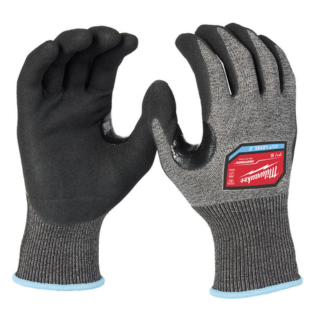 Milwaukee 48-73-7120E Cut Level 2 High-Dexterity Nitrile Dipped Gloves - S (Pack of 144)