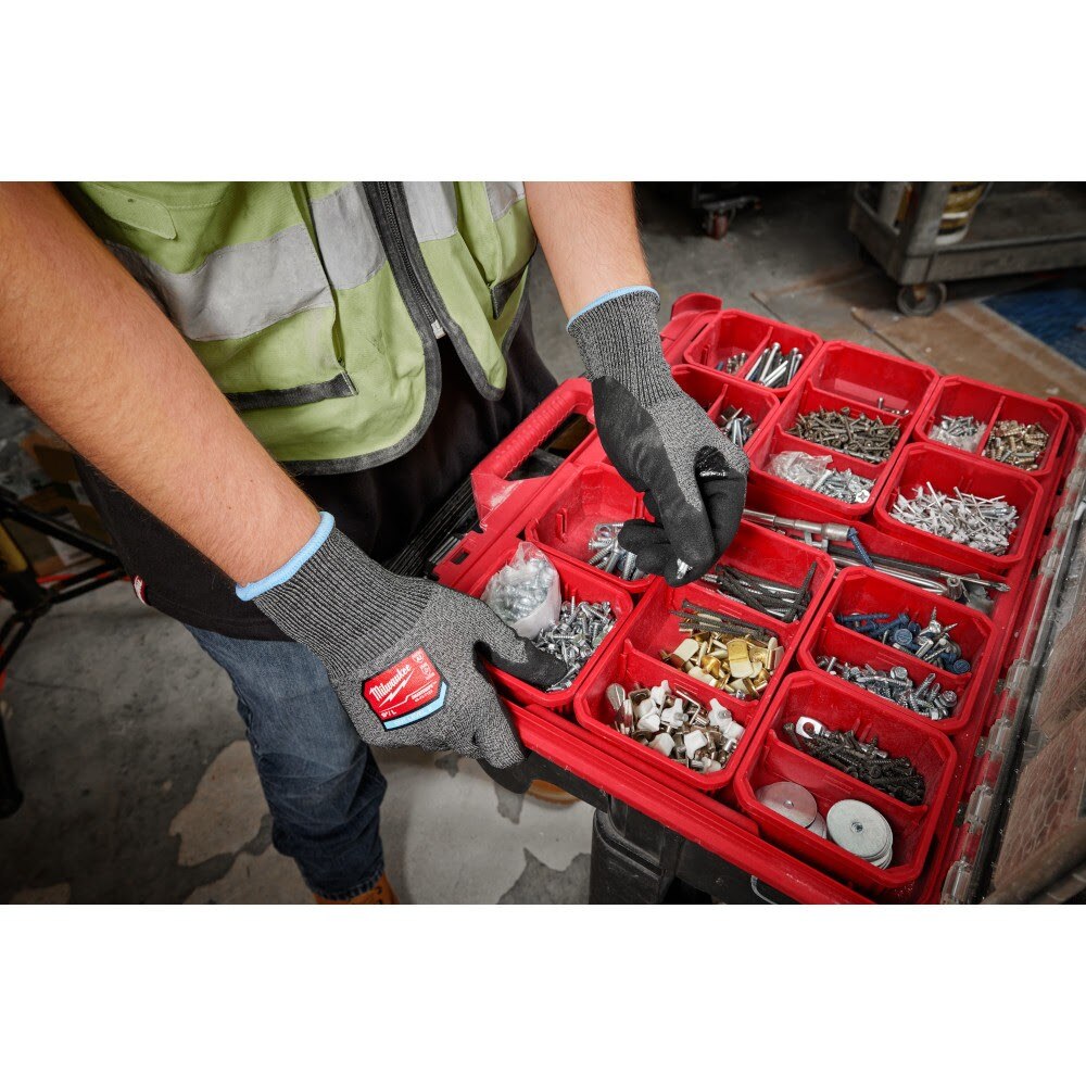 Milwaukee 48-73-7122 Cut Level 2 High-Dexterity Nitrile Dipped Gloves - L - 4
