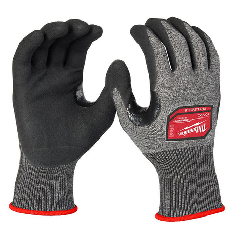 Milwaukee 48-73-7153E Cut Level 5 High-Dexterity Nitrile Dipped Gloves - XL