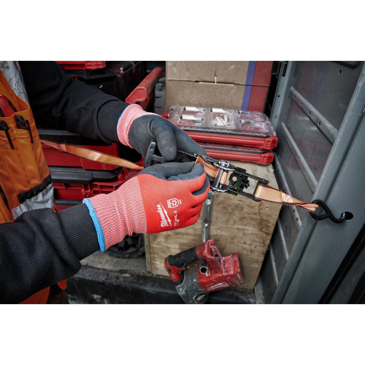 Milwaukee 48-73-7923E Cut Level 2 Winter Dipped Gloves - Extra Large (12 Pack) - 3