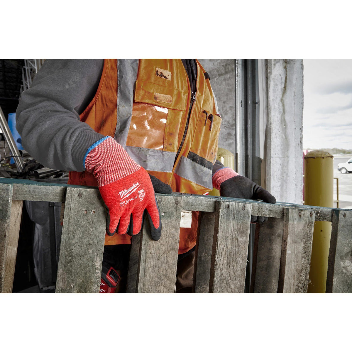 Milwaukee 48-73-7923E Cut Level 2 Winter Dipped Gloves - Extra Large (12 Pack) - 4