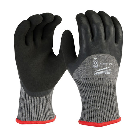 Milwaukee 48-73-7950B 12-Pack Cut Level 5 Winter Dipped Gloves - S