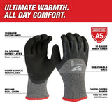 Milwaukee 48-73-7950B 12-Pack Cut Level 5 Winter Dipped Gloves - S - 2