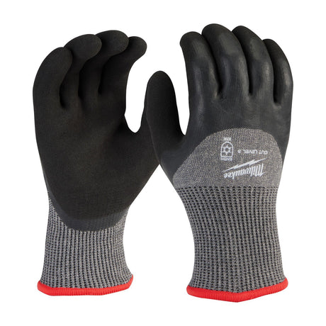 Milwaukee 48-73-7951E Cut Level 5 Winter Dipped Gloves - Medium (12 Pack)