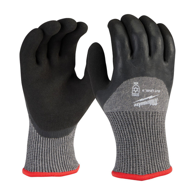 Milwaukee 48-73-7951E Cut Level 5 Winter Dipped Gloves - Medium (12 Pack)