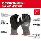 Milwaukee 48-73-7952E Cut Level 5 Winter Dipped Gloves - Large (12 Pack) - 2