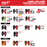 Milwaukee 48-73-8131 Impact Cut 3 Nitrile Dip Glove - M - 6