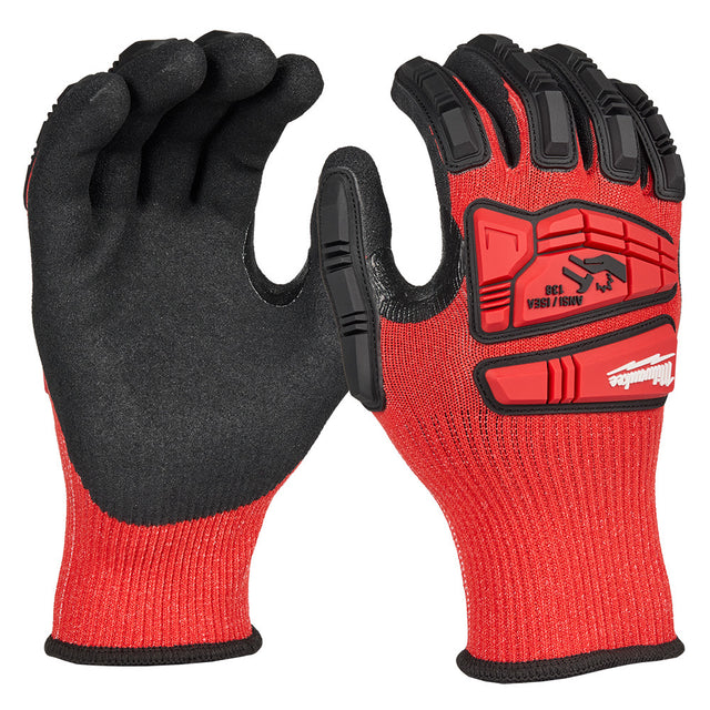 Milwaukee 48-73-8132 Impact Cut 3 Nitrile Dip Glove - L