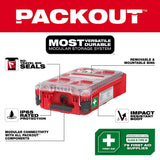Milwaukee 48-73-8435C 79PC Class A Type III PACKOUT First Aid Kit - 2