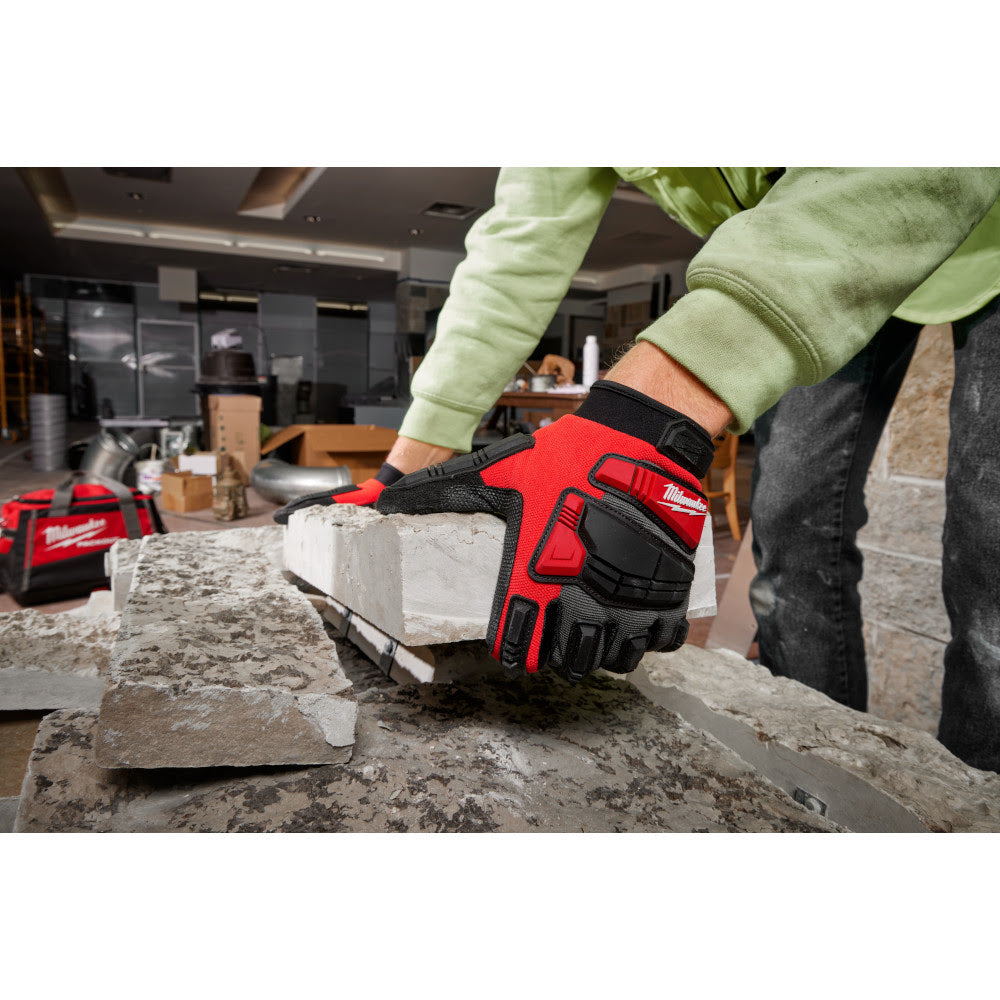 Milwaukee 48-73-8550 Impact Wrecking Work Glove - S - 4