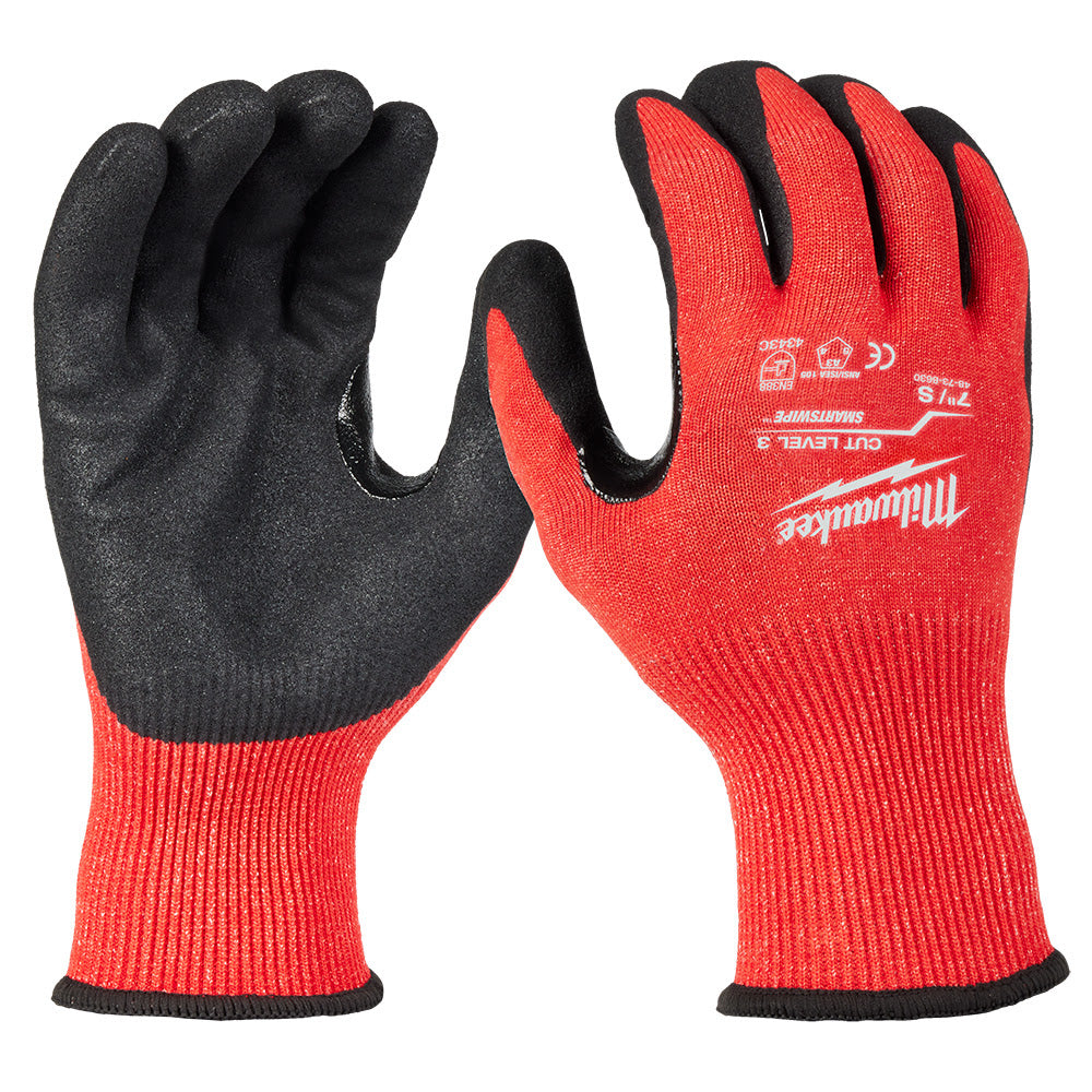 Milwaukee 48-73-8630E Cut Level 3 Nitrile Dipped Gloves - S - 3