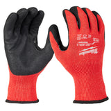 Milwaukee 48-73-8630 Cut Level 3 Nitrile Dipped Gloves - S