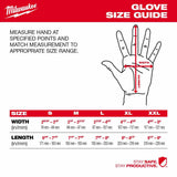 Milwaukee 48-73-8720B High Dexterity A2 Polyurethane Dipped Gloves - Small - 3