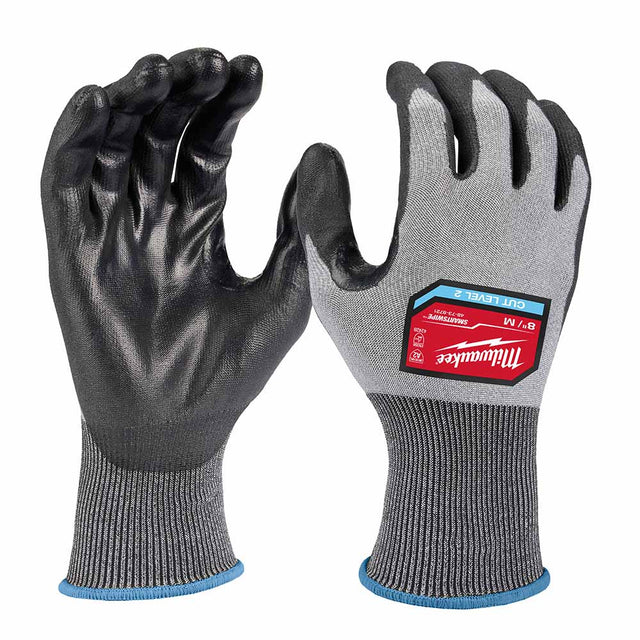 Milwaukee 48-73-8721B High Dexterity A2 Polyurethane Dipped Gloves - Medium