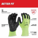 Milwaukee 48-73-8913 High Visibility Cut Level 1 Polyurethane Dipped Gloves - XL - 2